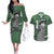 Rock Lee - Style Manga Couples Matching Off The Shoulder Long Sleeve Dress and Hawaiian Shirt