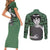 Rock Lee - Style Manga Couples Matching Short Sleeve Bodycon Dress and Long Sleeve Button Shirt