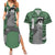 Rock Lee - Style Manga Couples Matching Summer Maxi Dress and Hawaiian Shirt