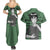 Rock Lee - Style Manga Couples Matching Summer Maxi Dress and Hawaiian Shirt