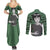 Rock Lee - Style Manga Couples Matching Summer Maxi Dress and Long Sleeve Button Shirt