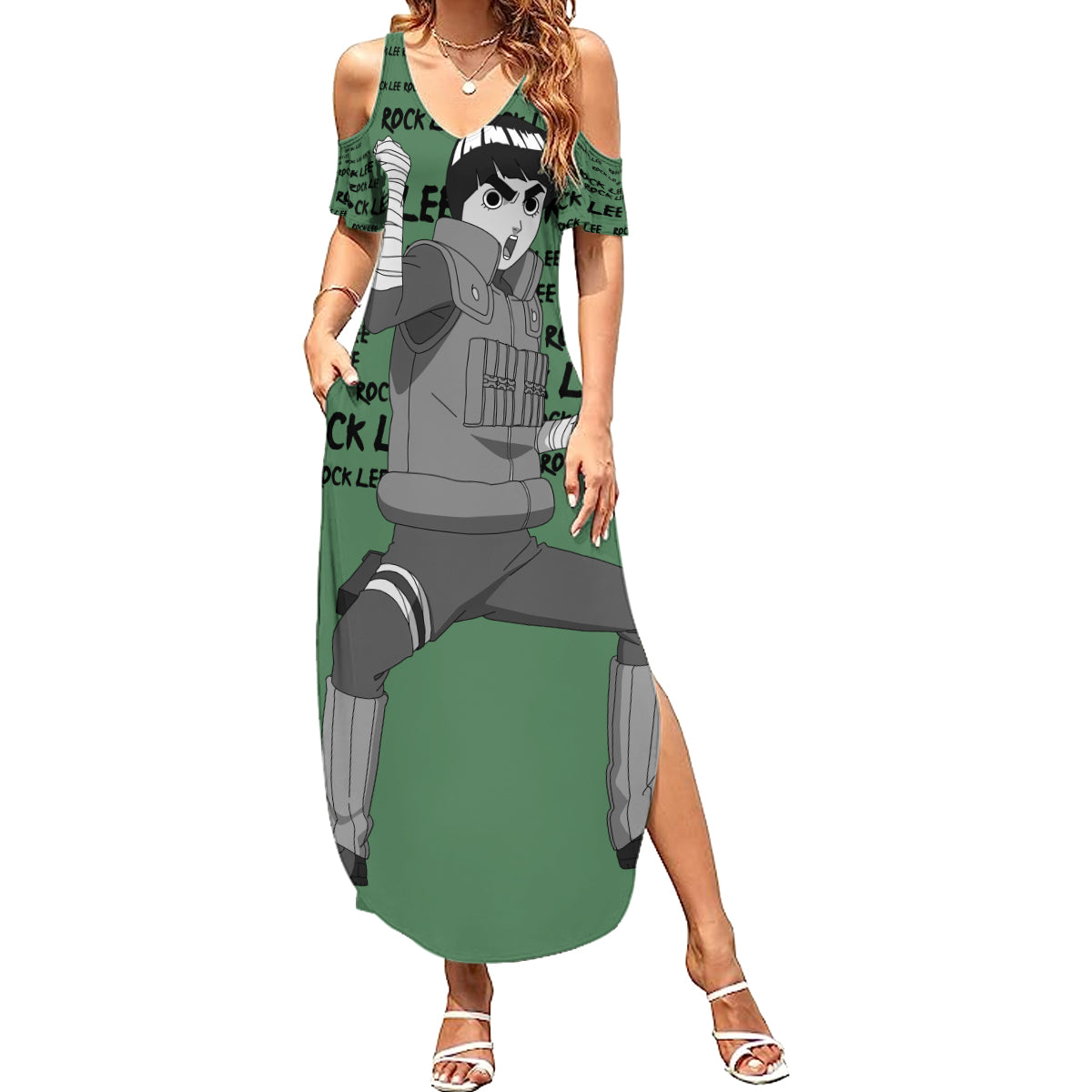 Rock Lee - Style Manga Summer Maxi Dress