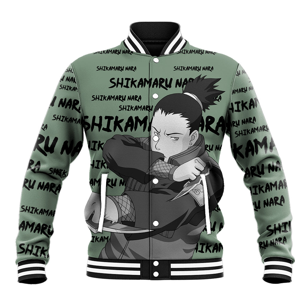 Shikamaru Nara - Style Manga Baseball Jacket