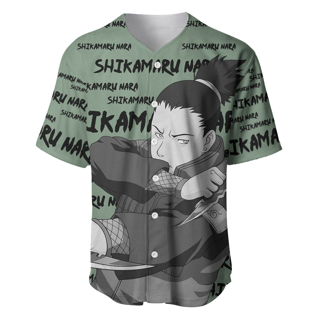 Shikamaru Nara - Style Manga Baseball Jersey