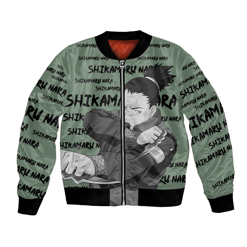 Shikamaru Nara - Style Manga Bomber Jacket