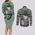 Shikamaru Nara - Style Manga Couples Matching Long Sleeve Bodycon Dress and Long Sleeve Button Shirt