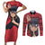 Shisui Uchiha - Style Manga Couples Matching Short Sleeve Bodycon Dress and Long Sleeve Button Shirt