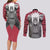 Jiraiya - Style Manga Couples Matching Long Sleeve Bodycon Dress and Long Sleeve Button Shirt