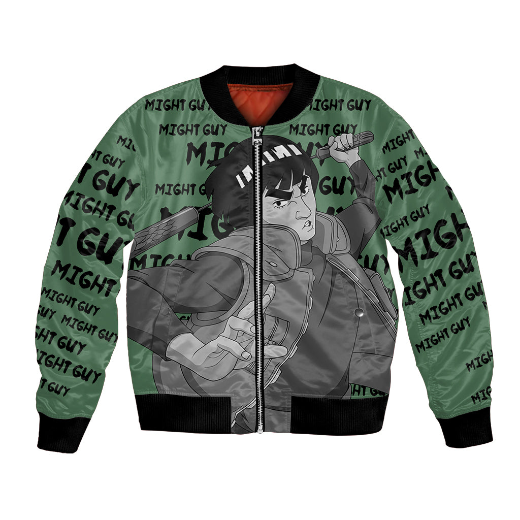 Might Guy - Style Manga Bomber Jacket