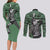 Might Guy - Style Manga Couples Matching Long Sleeve Bodycon Dress and Long Sleeve Button Shirt