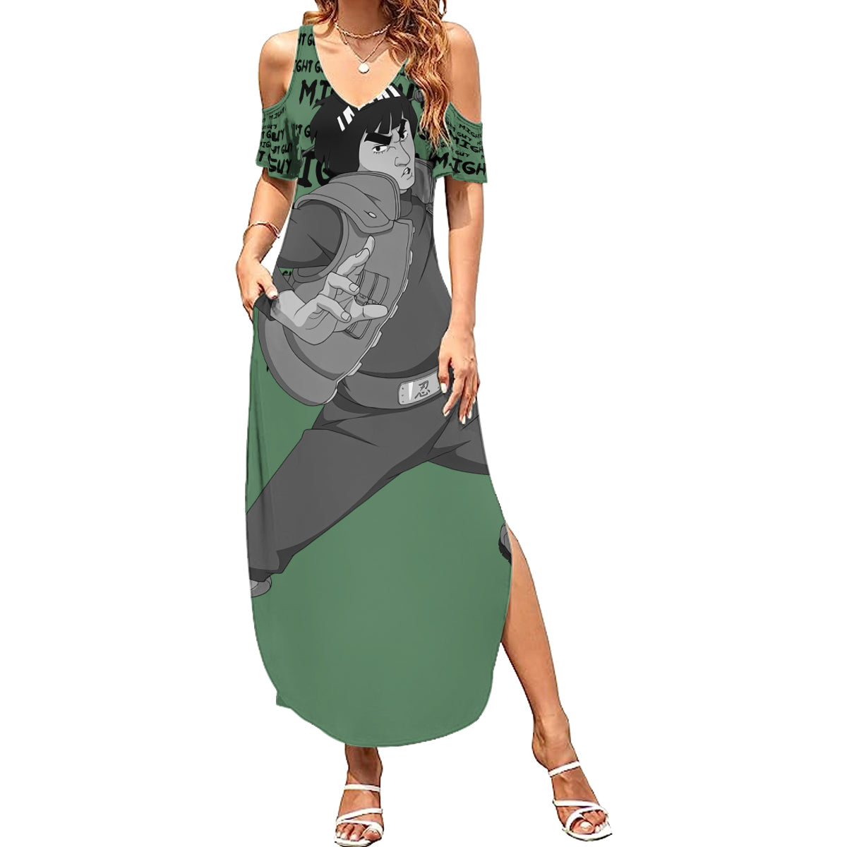 Might Guy - Style Manga Summer Maxi Dress