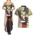 Temari - Style Manga Couples Matching Summer Maxi Dress and Hawaiian Shirt