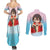 Yuzuru Nishimiya Couples Matching Summer Maxi Dress and Long Sleeve Button Shirt A Slient Voice