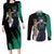 Fubuki Couples Matching Long Sleeve Bodycon Dress and Long Sleeve Button Shirt One Punch Man