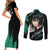 Fubuki Couples Matching Short Sleeve Bodycon Dress and Long Sleeve Button Shirt One Punch Man