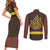 Zuko Couples Matching Short Sleeve Bodycon Dress and Long Sleeve Button Shirt Avatar