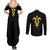 Lelouch Lamperouge Couples Matching Summer Maxi Dress and Long Sleeve Button Shirt Code Geass