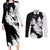 Ryuk Couples Matching Long Sleeve Bodycon Dress and Long Sleeve Button Shirt Death Note