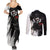 Ryuk Couples Matching Summer Maxi Dress and Long Sleeve Button Shirt Death Note