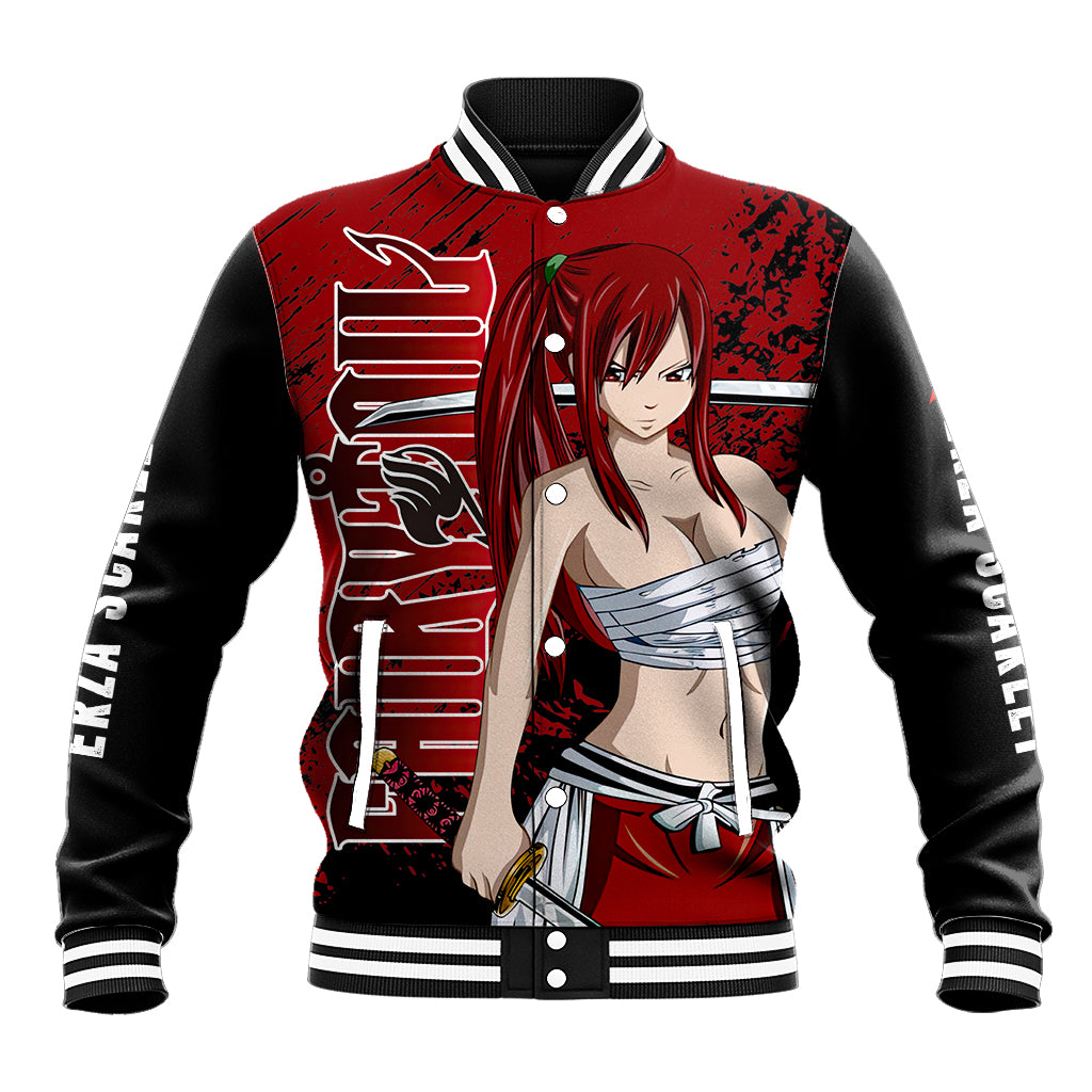 Erza Scarlet Baseball Jacket Fairy Tail