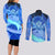 Madara Susanoo Couples Matching Long Sleeve Bodycon Dress and Long Sleeve Button Shirt Naruto