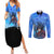 Madara Susanoo Couples Matching Summer Maxi Dress and Long Sleeve Button Shirt Naruto