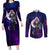 Feitan Portor - Hunter X Hunter Couples Matching Long Sleeve Bodycon Dress and Long Sleeve Button Shirt Anime Style