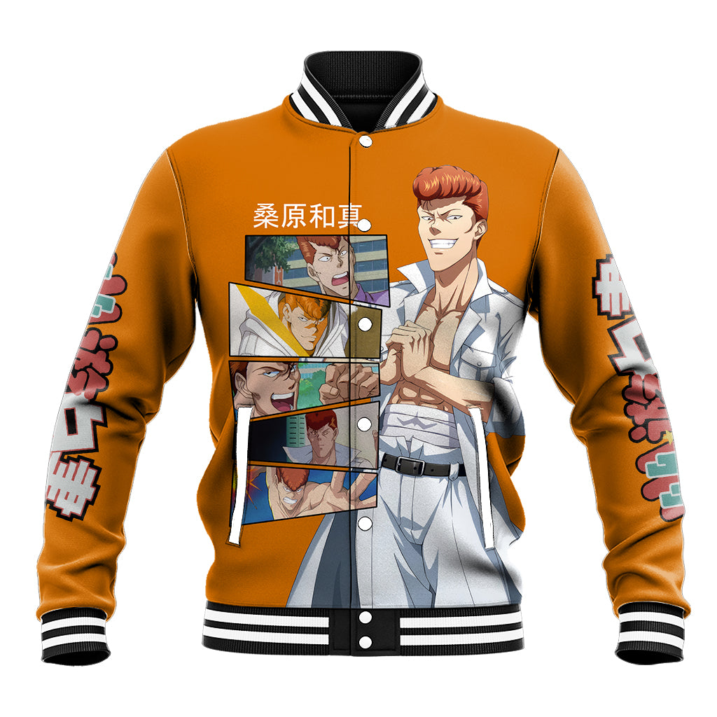 Kazuma Kuwabara Baseball Jacket YuYu Hakusho