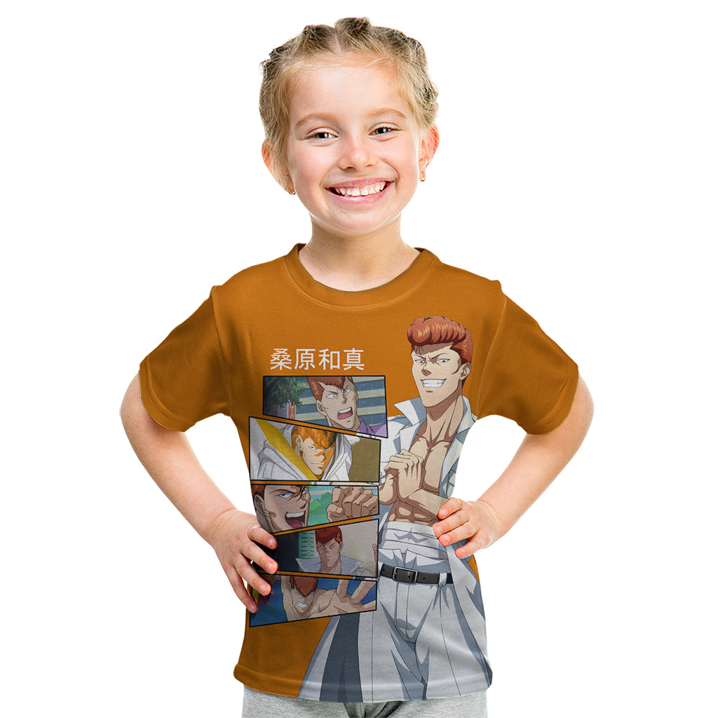 Kazuma Kuwabara Kid T Shirt YuYu Hakusho