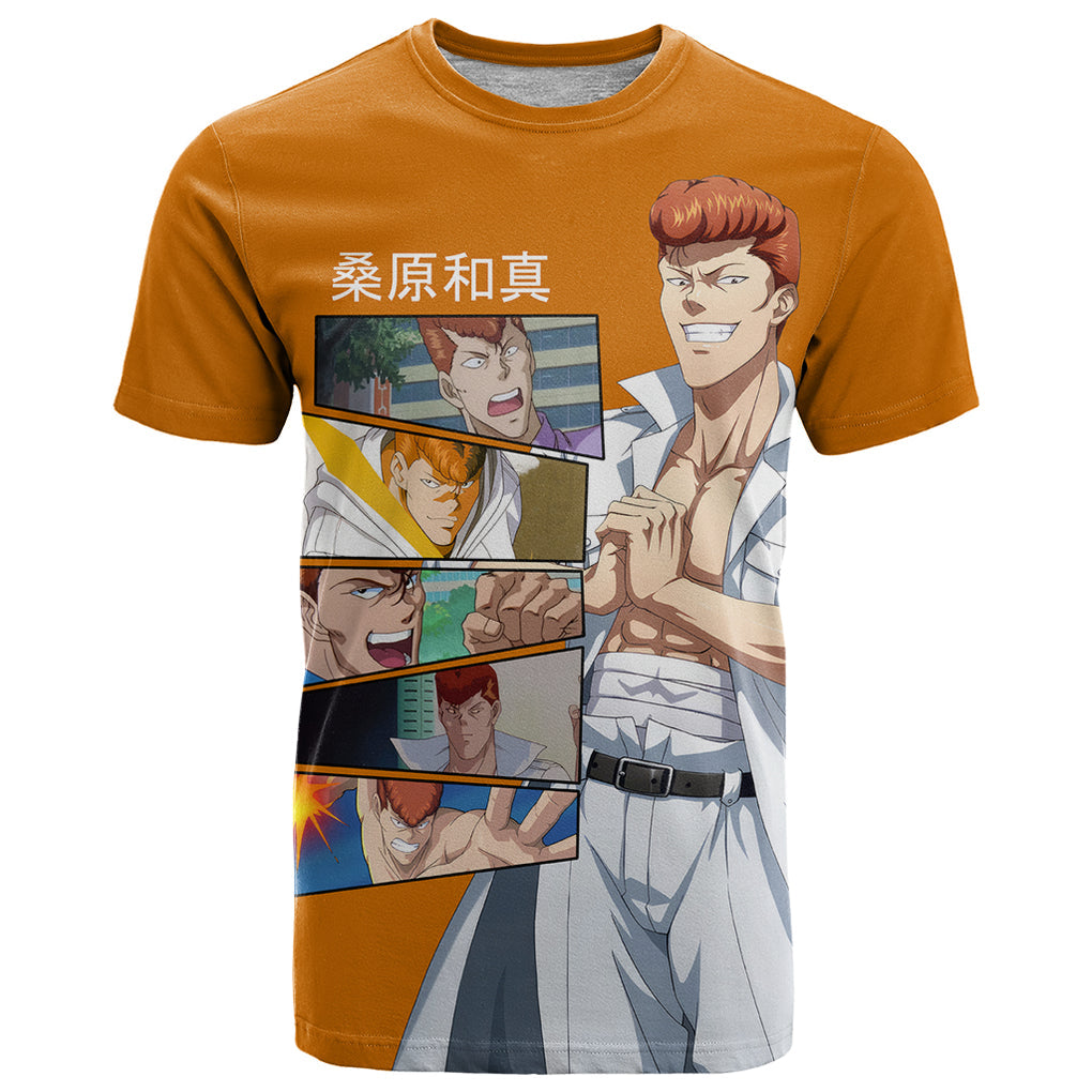 Kazuma Kuwabara T Shirt YuYu Hakusho