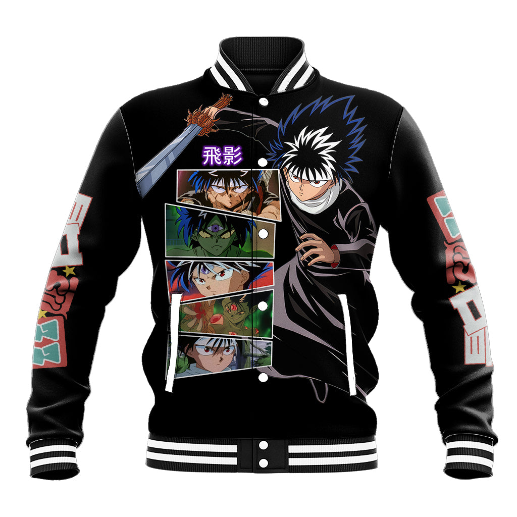 Hiei Baseball Jacket YuYu Hakusho