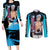 Grimmjow Couples Matching Long Sleeve Bodycon Dress and Long Sleeve Button Shirt Bleach