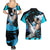 Grimmjow Couples Matching Summer Maxi Dress and Hawaiian Shirt Bleach