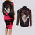 Zangetsu Couples Matching Long Sleeve Bodycon Dress and Long Sleeve Button Shirt Bleach