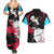 Toshiro Hitsugaya Couples Matching Summer Maxi Dress and Hawaiian Shirt Bleach