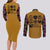 JJBA Symbols Couples Matching Long Sleeve Bodycon Dress and Long Sleeve Button Shirt JJBAs