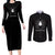 Machi Komacine Couples Matching Long Sleeve Bodycon Dress and Long Sleeve Button Shirt Phantom Troupe