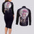 Machi Komacine Couples Matching Long Sleeve Bodycon Dress and Long Sleeve Button Shirt Phantom Troupe