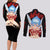 Puck Couples Matching Long Sleeve Bodycon Dress and Long Sleeve Button Shirt Berserk