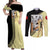 Nrt Uzumaki Bijuu - Naruto Couples Matching Off Shoulder Maxi Dress and Long Sleeve Button Shirt Anime Mix Manga Style