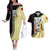 Nrt Uzumaki Bijuu - Naruto Couples Matching Off The Shoulder Long Sleeve Dress and Hawaiian Shirt Anime Mix Manga Style