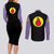 Hinata Hyuga - Naruto Couples Matching Long Sleeve Bodycon Dress and Long Sleeve Button Shirt Anime Mix Manga Style