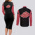 Hidan - Naruto Couples Matching Long Sleeve Bodycon Dress and Long Sleeve Button Shirt Anime Mix Manga Style