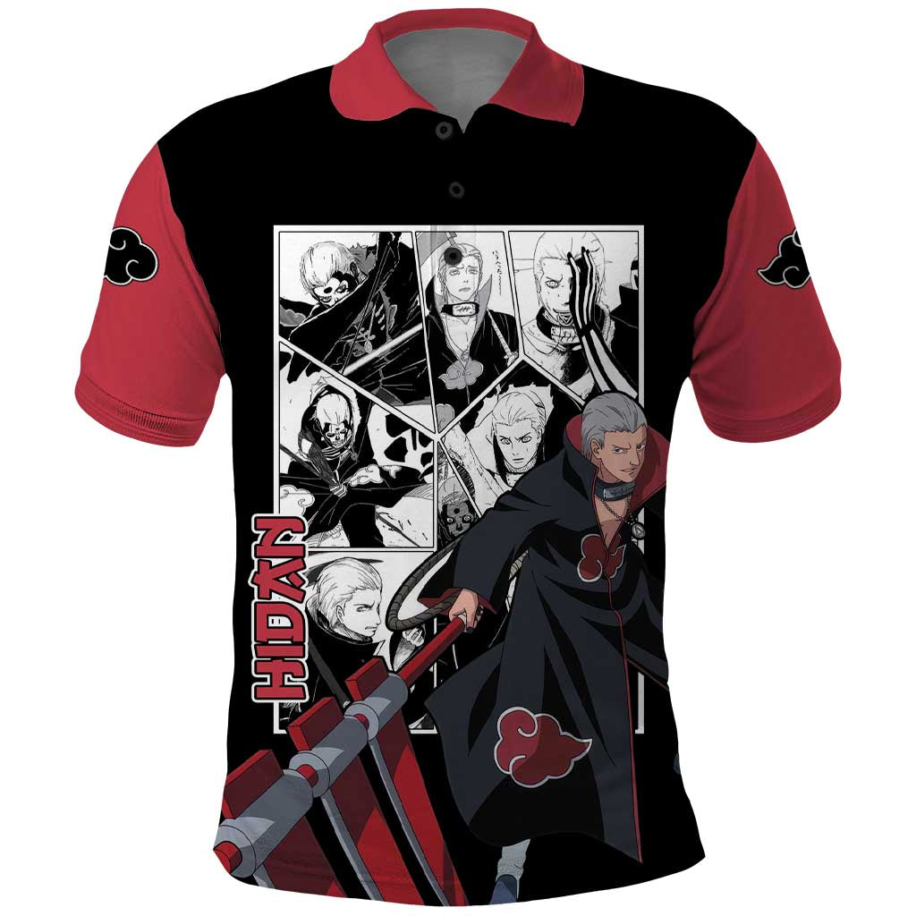 Hidan - Naruto Polo Shirt Anime Mix Manga Style