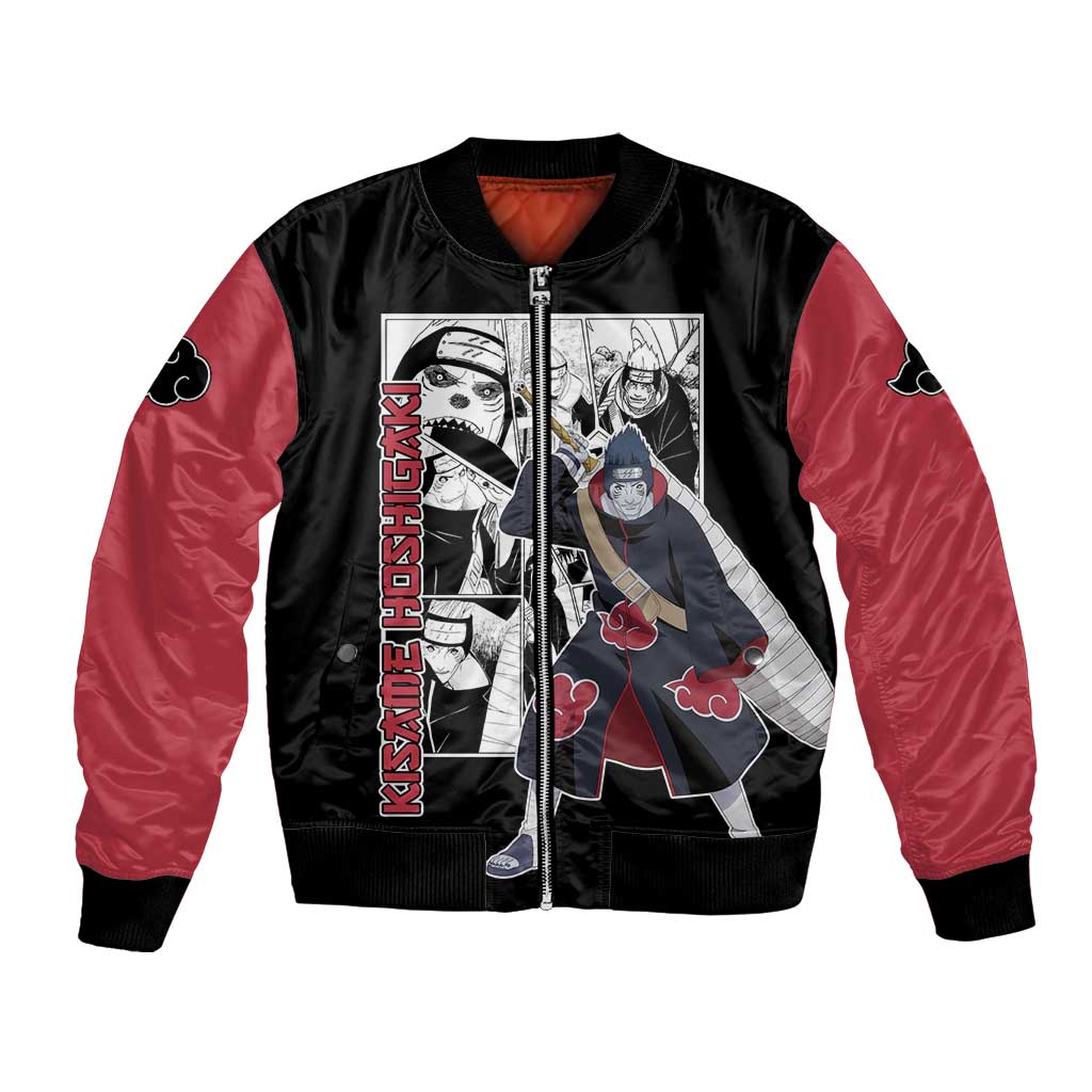 Kisame Hoshigaki - Naruto Bomber Jacket Anime Mix Manga Style