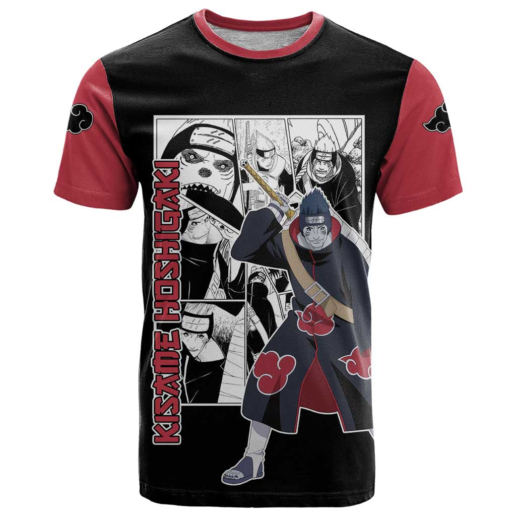 Kisame Hoshigaki - Naruto T Shirt Anime Mix Manga Style