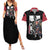 Sasori - Naruto Couples Matching Summer Maxi Dress and Hawaiian Shirt Anime Mix Manga Style