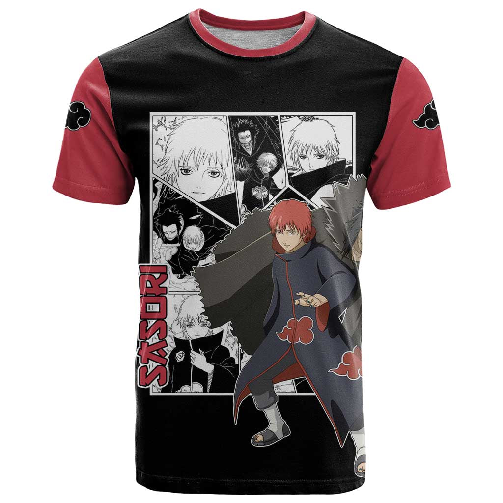 Sasori - Naruto T Shirt Anime Mix Manga Style