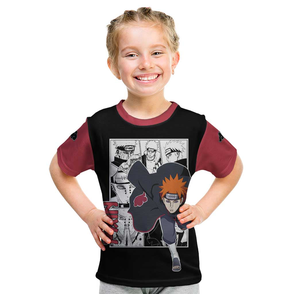 Pain - Naruto Kid T Shirt Anime Mix Manga Style