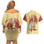 Saitama - One Punch Man Couples Matching Off Shoulder Short Dress and Hawaiian Shirt Anime Text Pattern Style